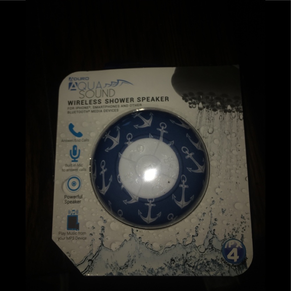 Shower speaker